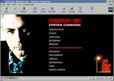 main page of CDROM